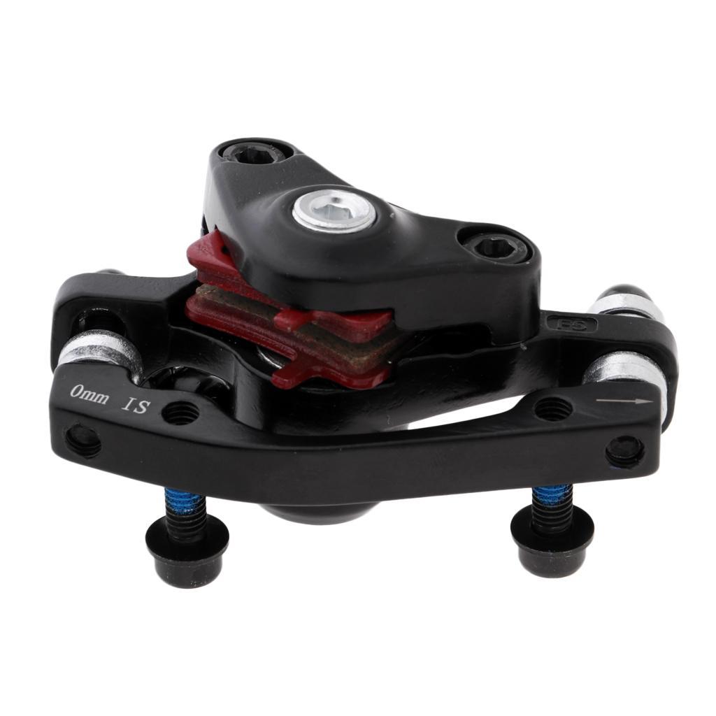 2xBike Disc Brake Rotor Mechanical Caliper 160mm Cable Set Front Caliper Rotor