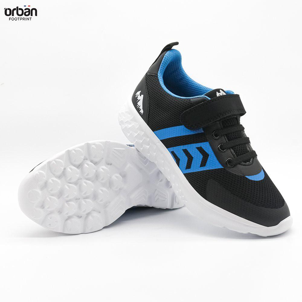 Giày thể thao cao cấp cho bé trai Urban TB2013 đen xanh lam