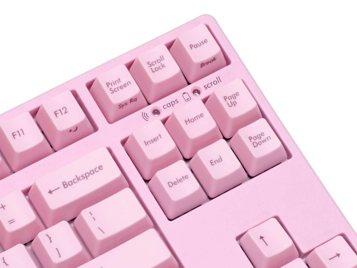 Bàn phím cơ Filco Majestouch Convertible 2 Pink (Tenkeyless, Brown switch) FKBC87M/EP2 - Hàng Chính Hãng