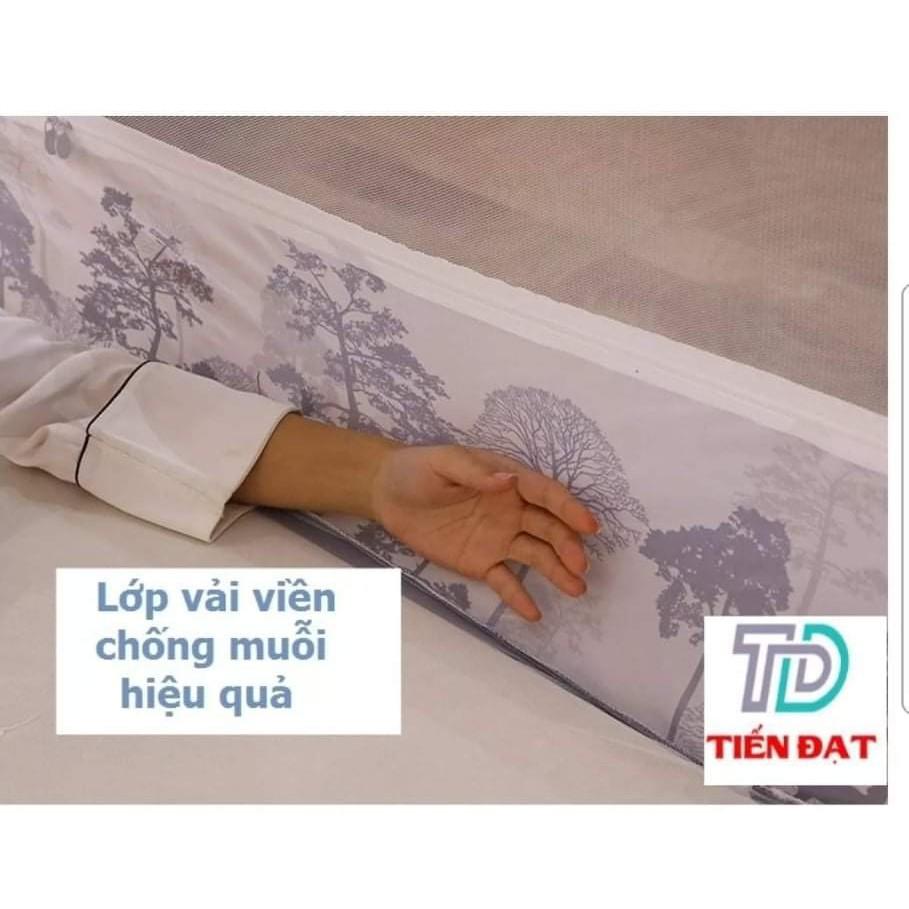 Màn chụp tự bung đỉnh rộng có chân viền vải cao cấp bảo hành khung 1năm