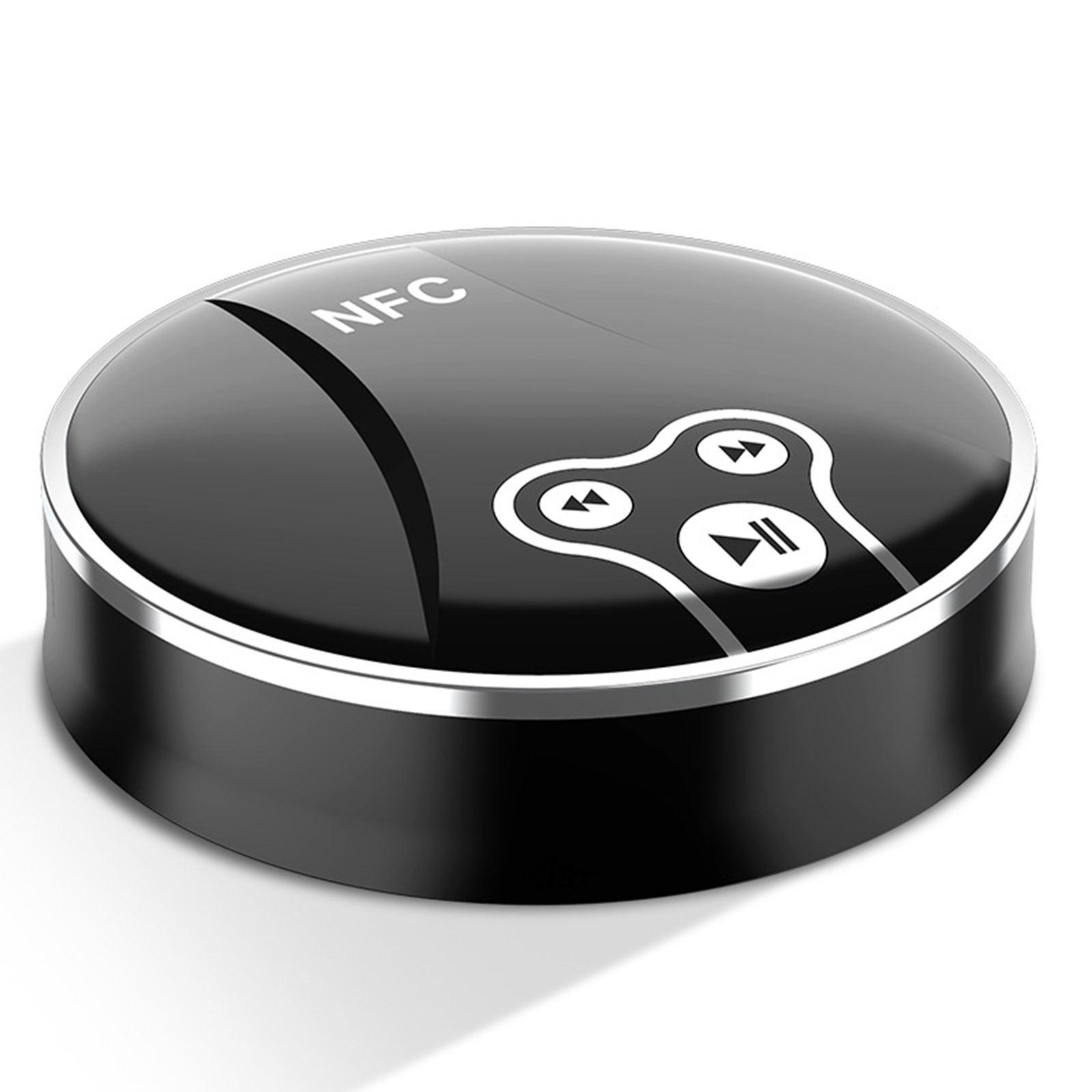 Portable Transmitter Receiver Bluetooth 5.0 NFC to 2 RCA Audio Adapter