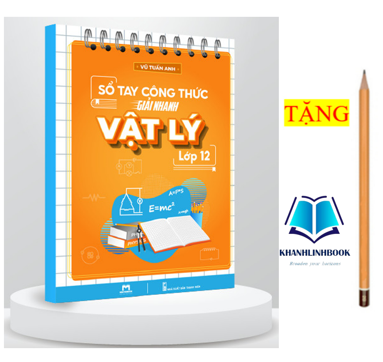 Sách - Sổ tay công thức giải nhanh vật lý 12 (Masterbook)