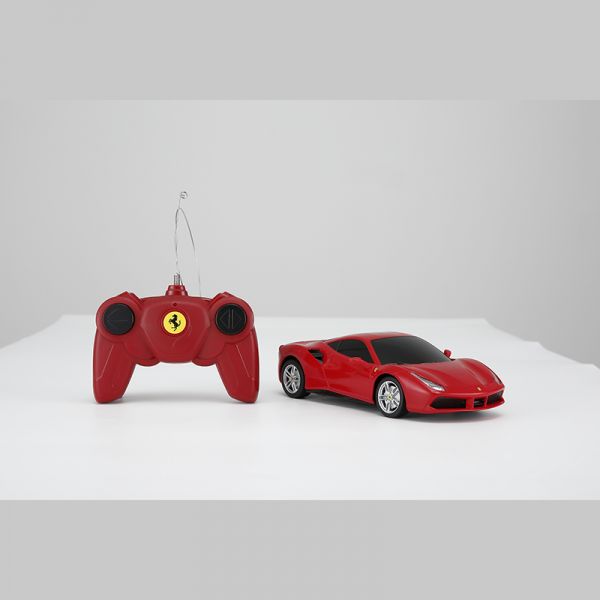 Xe điều khiển 1:24 Ferrari 488 GTB_màu Đỏ RASTAR R76000/RED