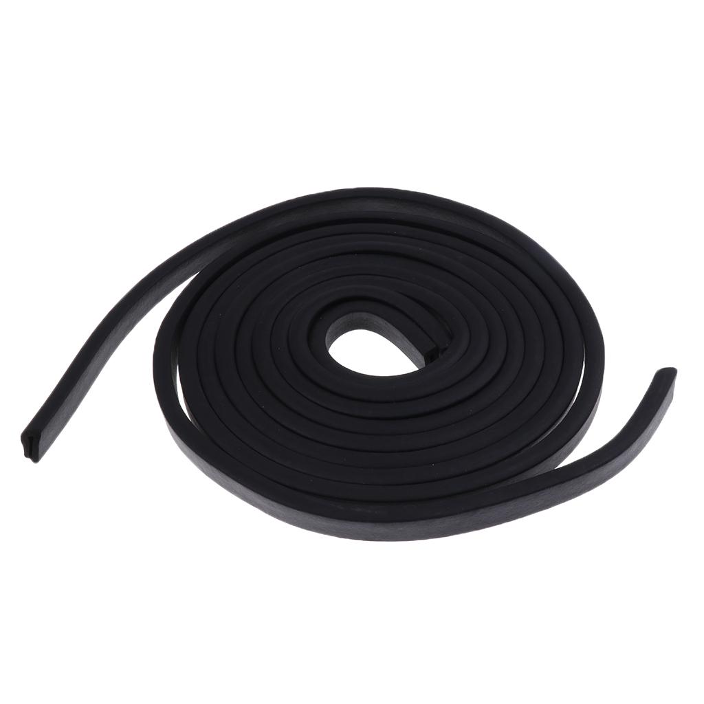 2 Pcs Motorcycle Rubber Gasket For Harley Saddlebag Lid Weather Strip Seal