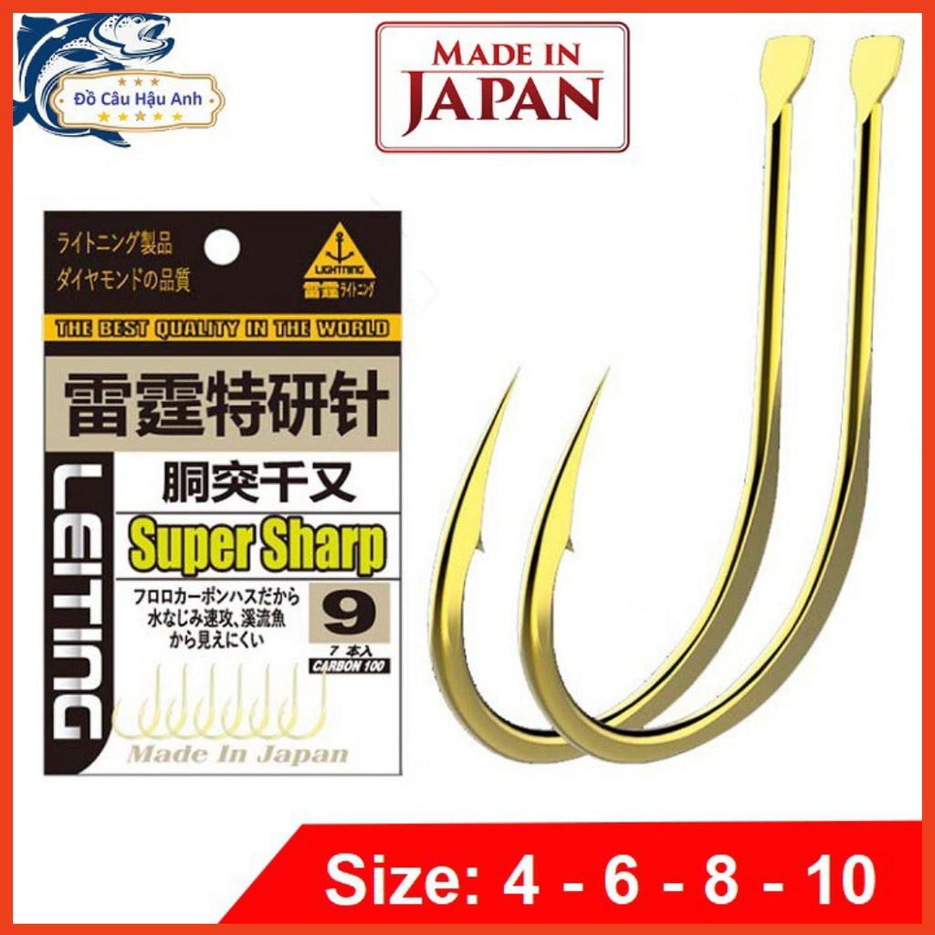 Lưỡi câu cá Nhật Bản Super Sharp siêu cứng siêu bén LC17