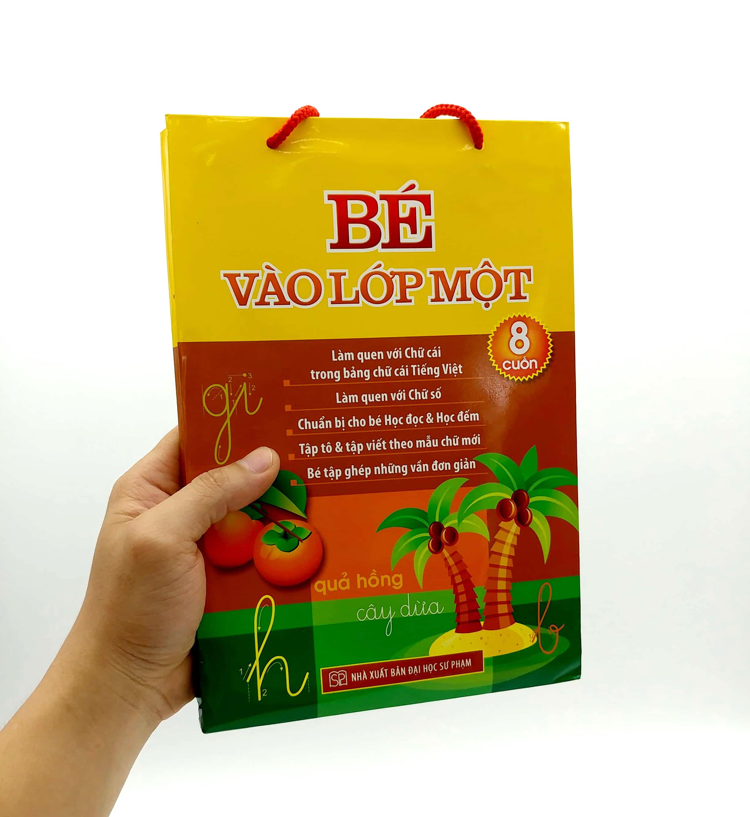 Bé vào lớp một ( Bộ túi 8 cuốn) - Tái Bản