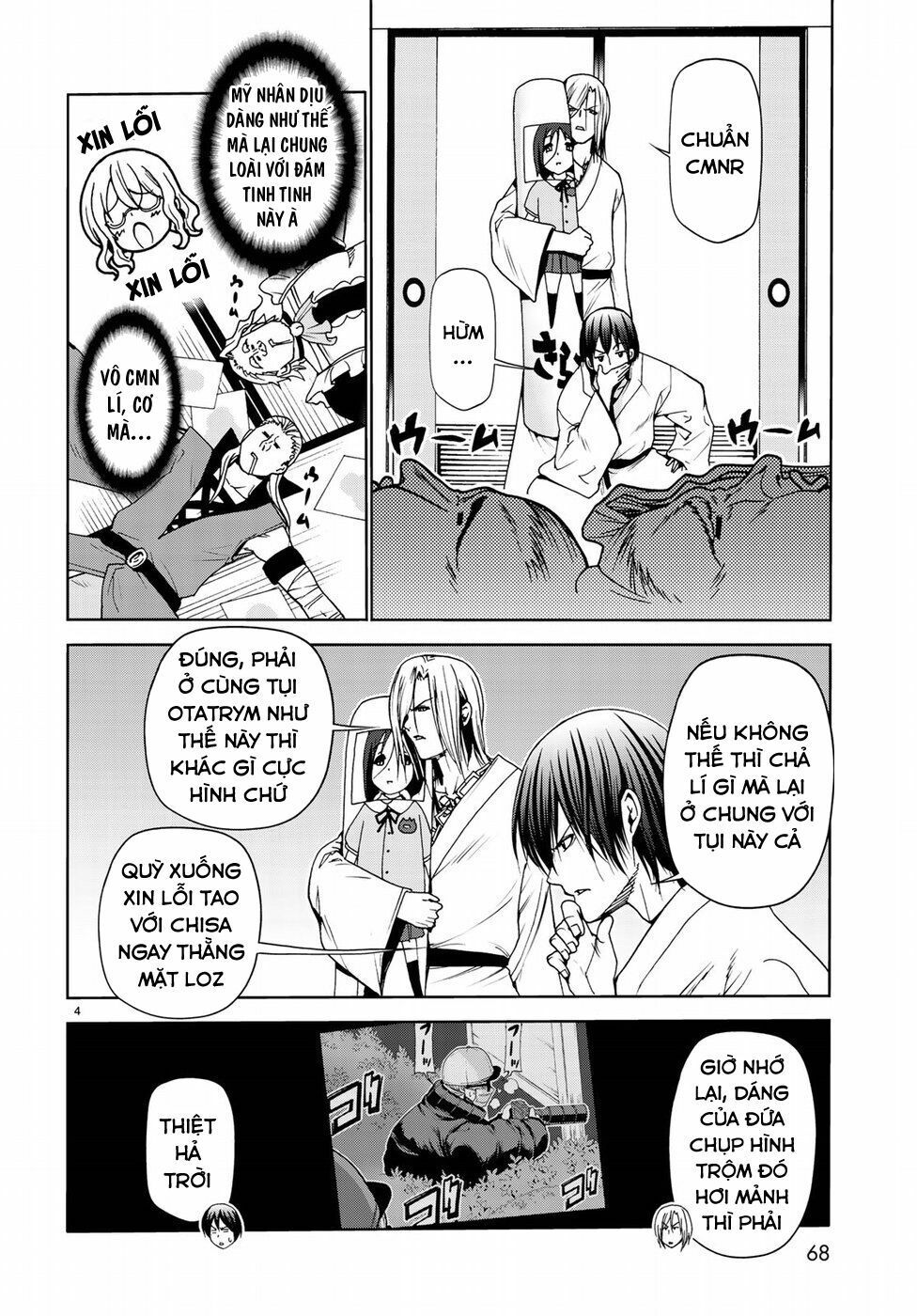 cô gái thích lặn - grand blue chapter 49 4