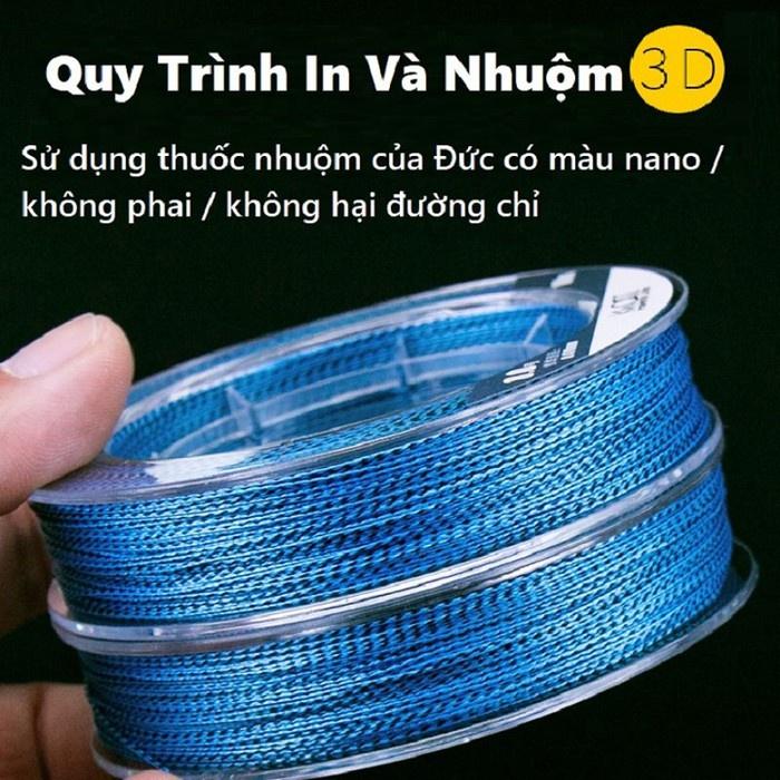 Dù Câu Cá Cao Cấp PE X8 SPECIAL Xanh Đốm DDC03 Công Nghệ Đức Siêu Tải Trọng - Sanami Fishing