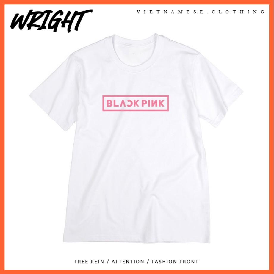 Áo Thun In Hình Blackpink Trắng Áo Phông Nam Nữ