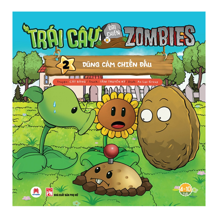 Trái Cây Đại Chiến Zombie (Tập 2) - Dũng Cảm Chiến Đấu (Tái Bản)