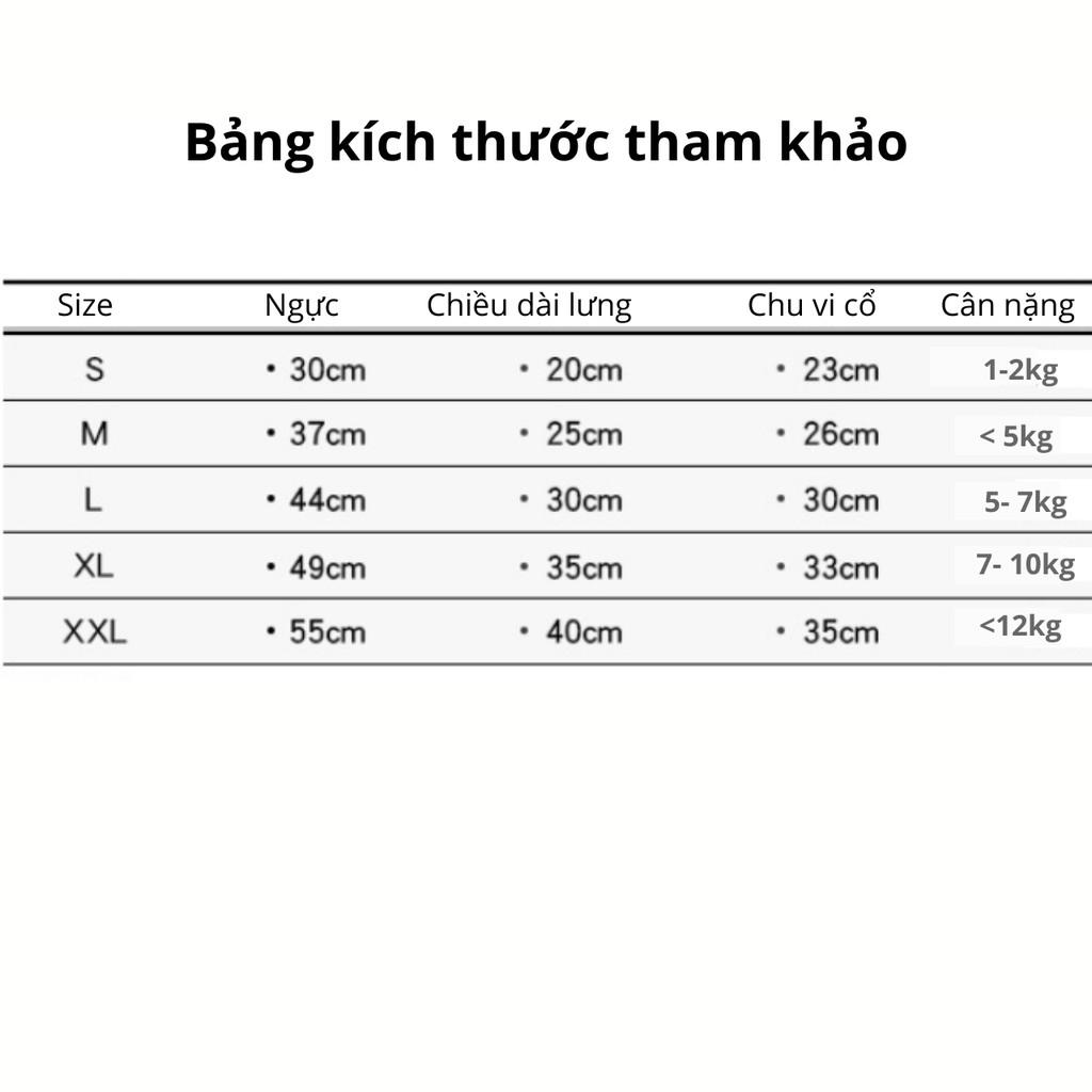 Cheepet Áo yếm sọc cho chó/mèo thú cưng