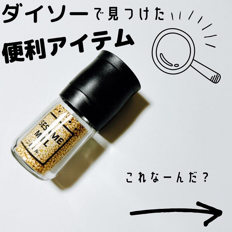 Lọ/ hũ xay tiêu cầm tay thủy tinh Echo Metal - Made in Japan