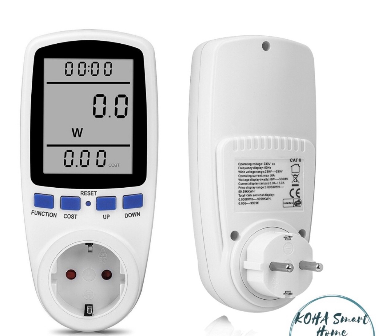 Thiết bị đo công suất, điện áp, cường độ dòng điện cao cấp 100A hiển thị 6 thông số đa năng