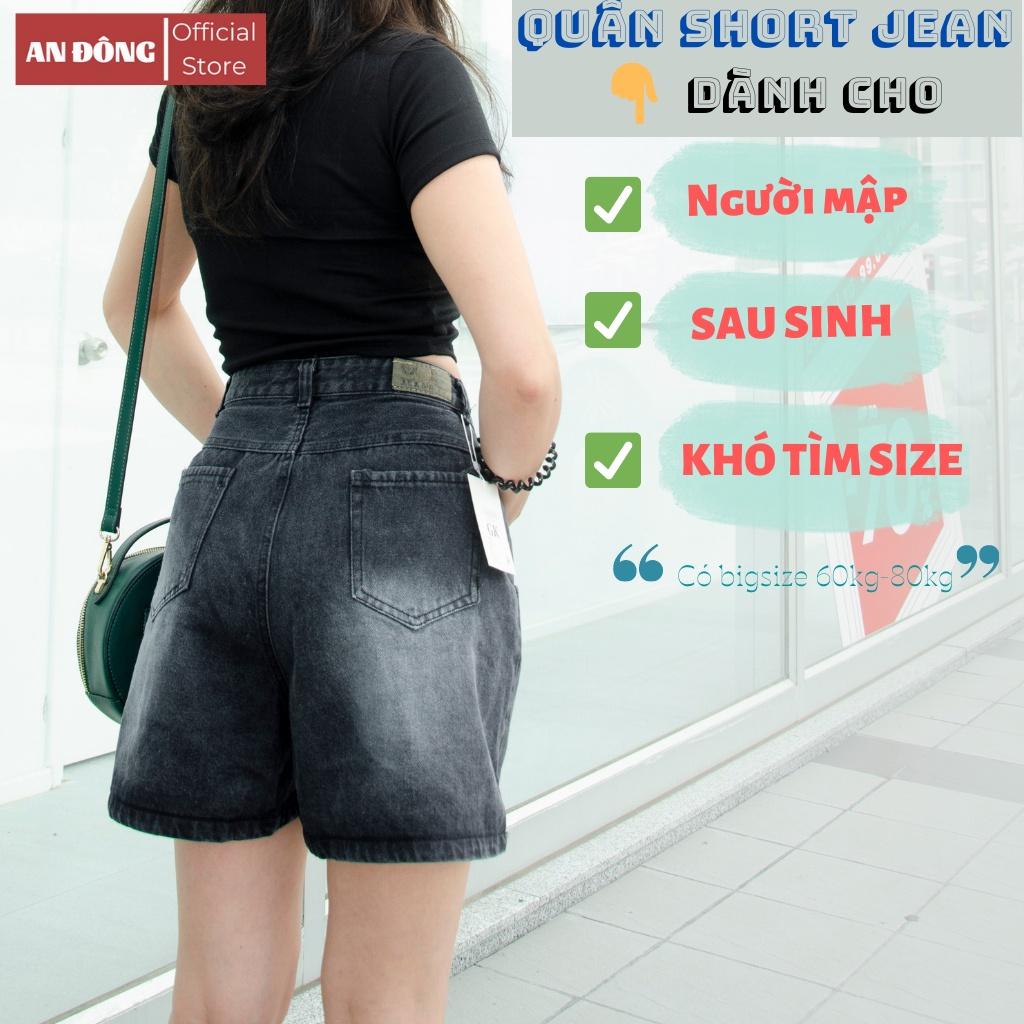 Quần Short Jean Nữ Có Bigsize 60kg-80kg