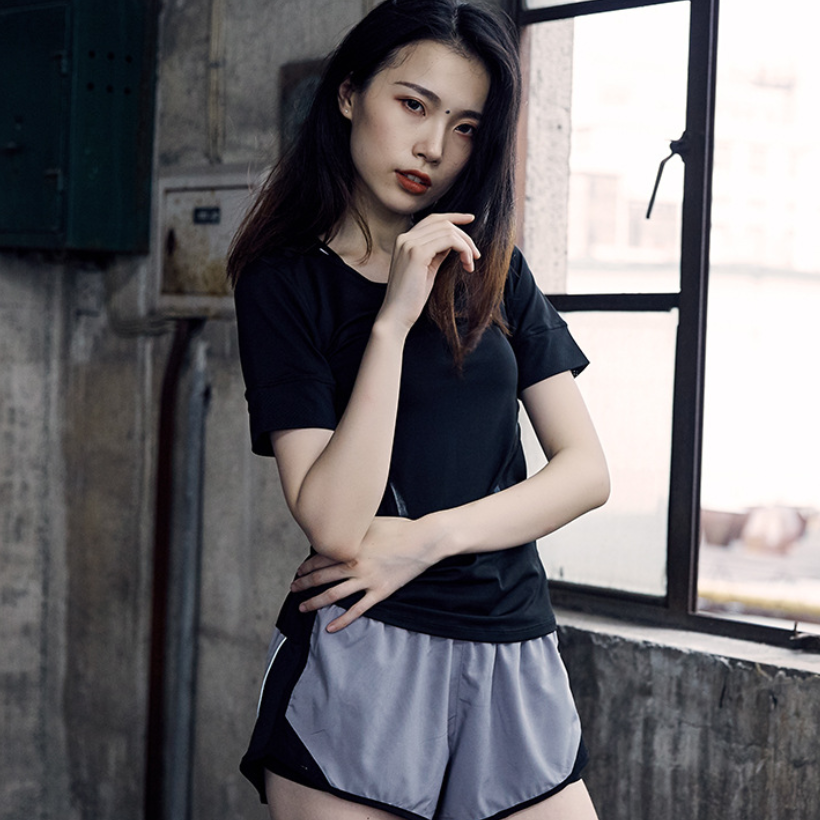 Áo Thun Thể Thao Nữ Tập GYM YOGA Chạy Bộ Chất Liệu Co Giãn Tốt TTO01 MAYHOMES Women Sportswear T-Shirt