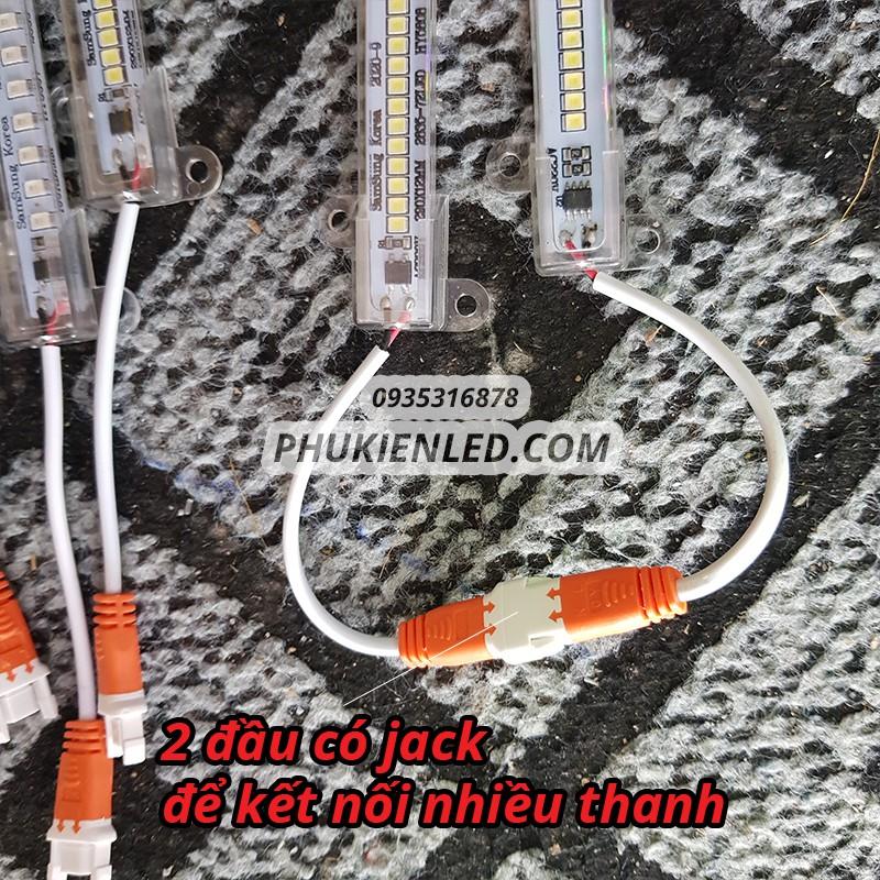 LED THANH NGUỒN 220V - ĐƠN SẮC - RGB ĐỔI MÀU - LED THANH COB