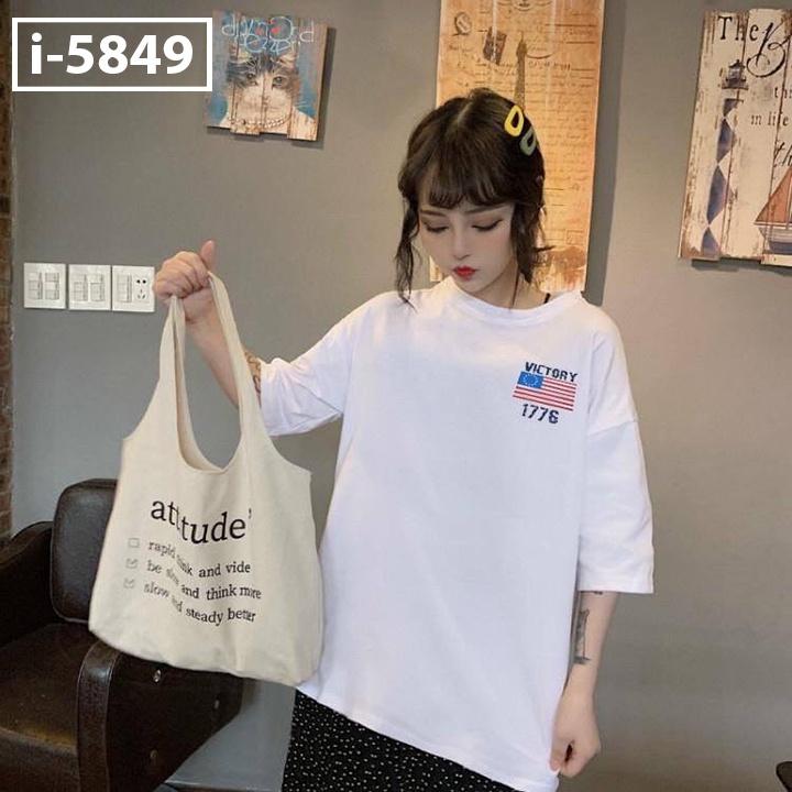 Áo Thun Nữ Unisex Lá Cờ VICTORY