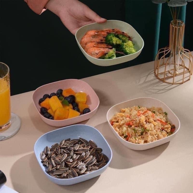 Set 8 đĩa lúa mạch cao cấp