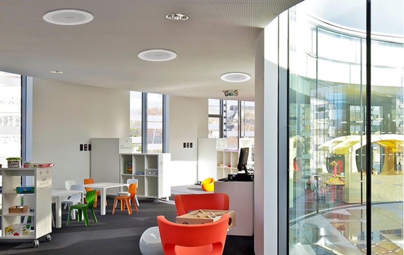 Bộ 4 loa không dây bluetooth âm trần âm thanh nổi SAST cao cấp 20W  - lắp đặt trong nhà lẫn ngoài trời