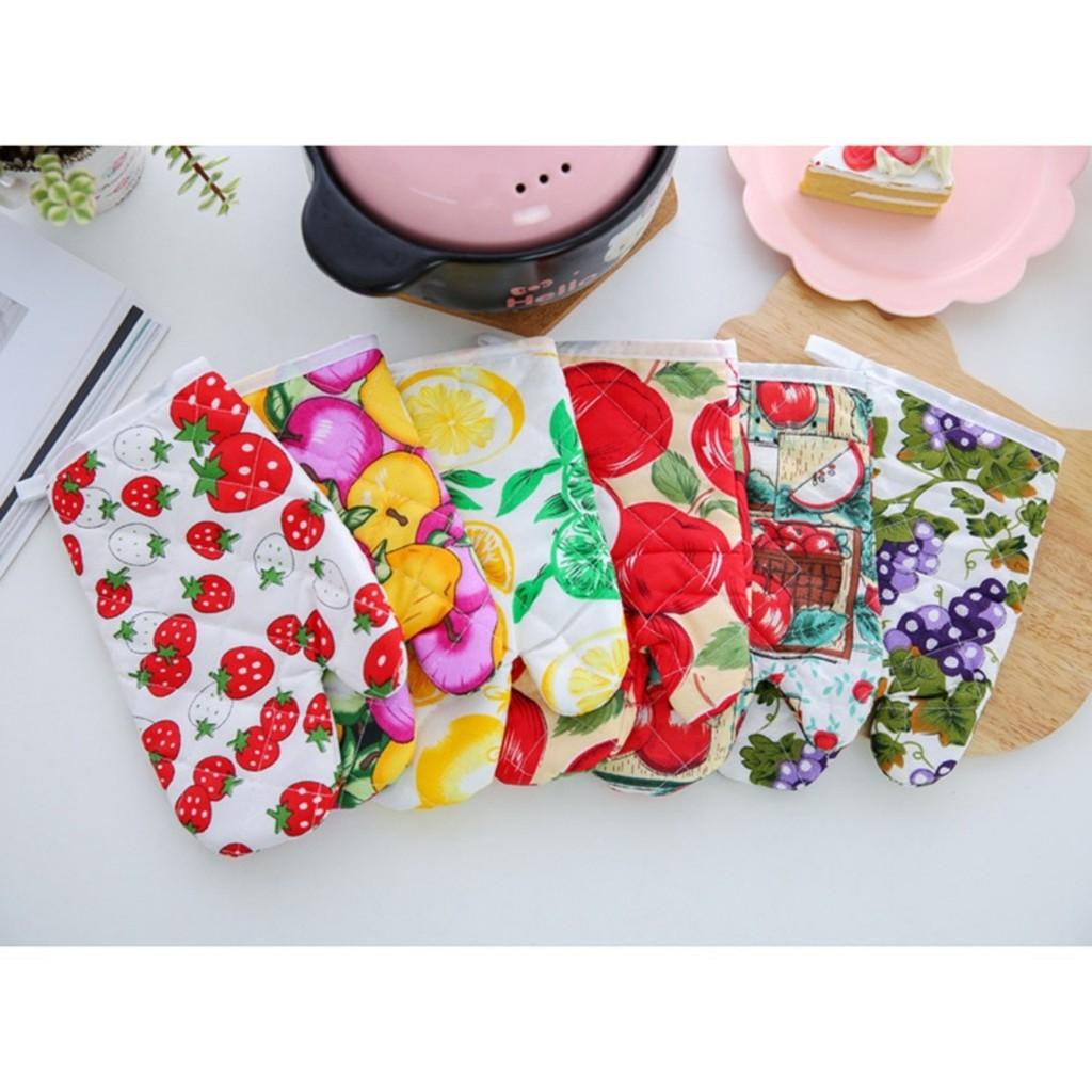 Combo 02 Chiếc Bao tay nhấc nồi chống nóng khi làm bếp
