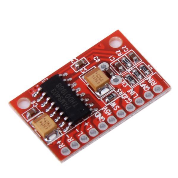 2-Channel 3W Audio -thin Digital Amplifier Chip Module 3.6v-5.5V