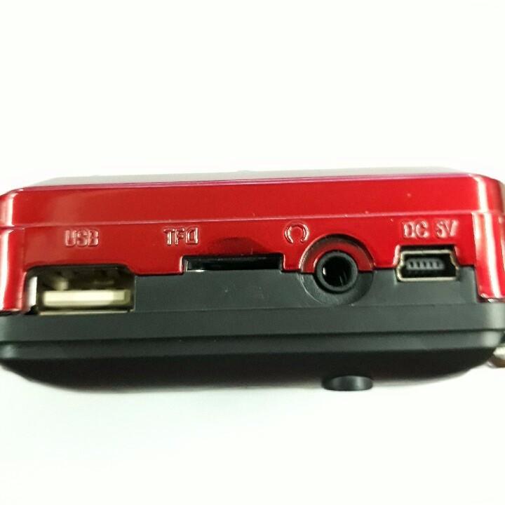 Loa USB Thẻ Nhớ Nghe Đài FM RADIO Dung Pin 5C
