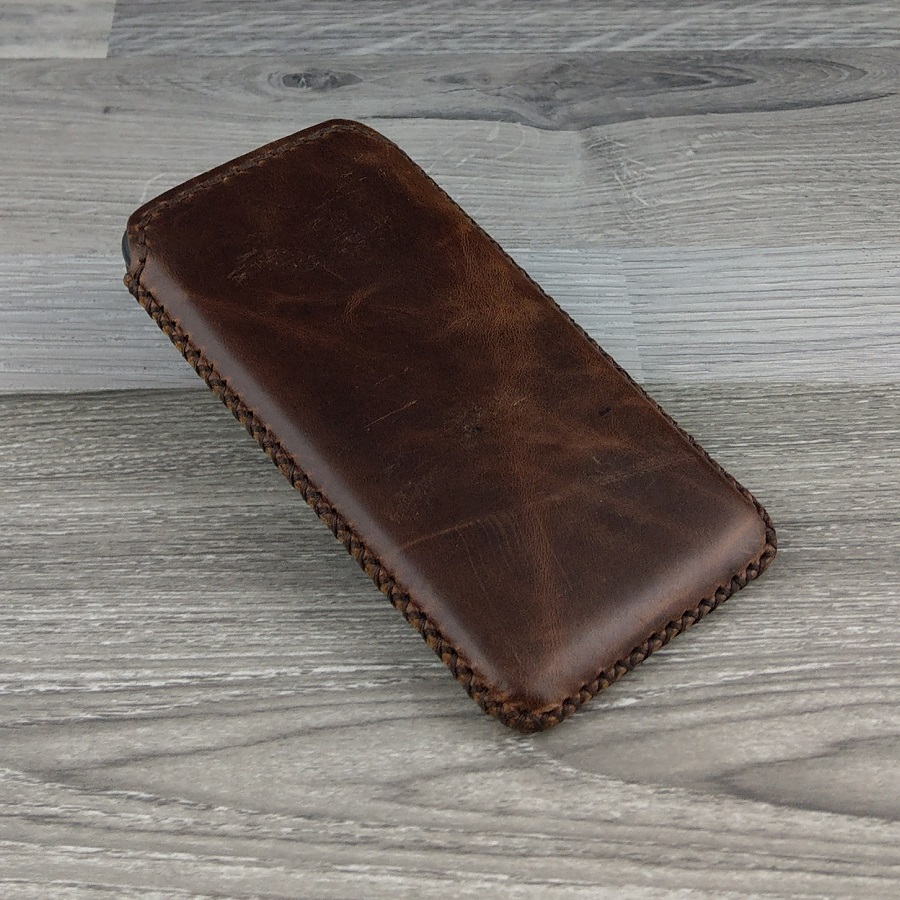 Bao Da Rút dành cho Iphone XR Vintage Da Bò