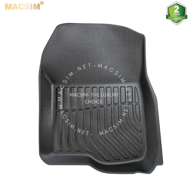Thảm lót sàn xe ô tô Honda CRV 2023+ Nhãn hiệu Macsim chất liệu nhựa TPE màu đen hàng loại 2