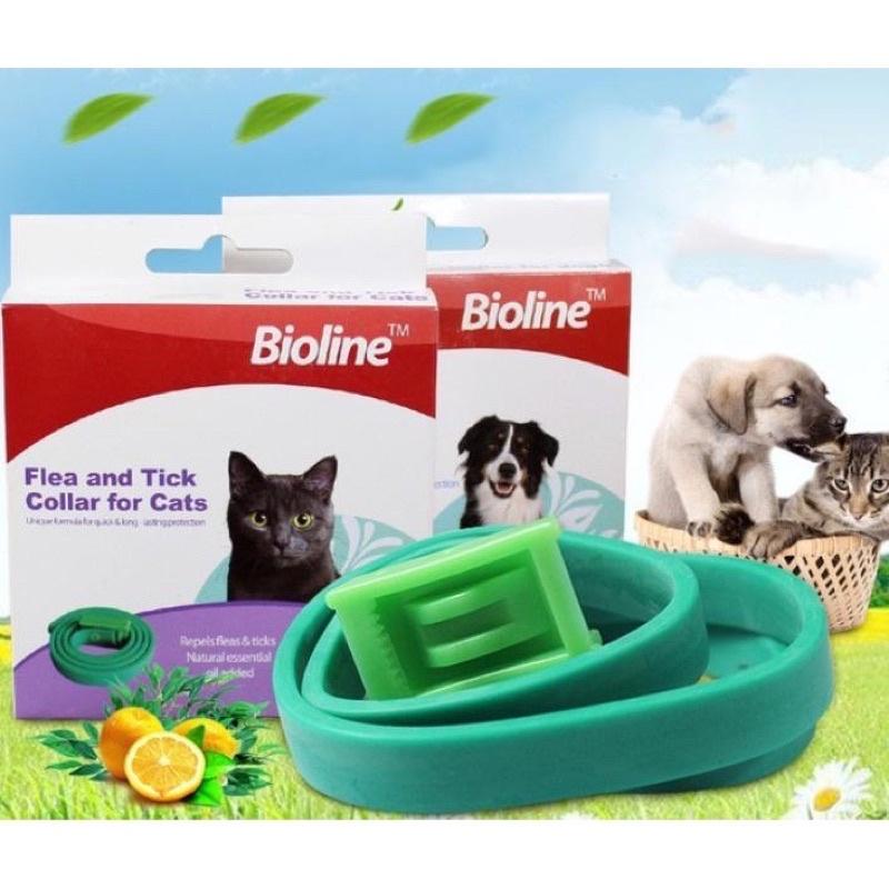 Vòng cổ trừ ve rận cho Chó Mèo Bioline