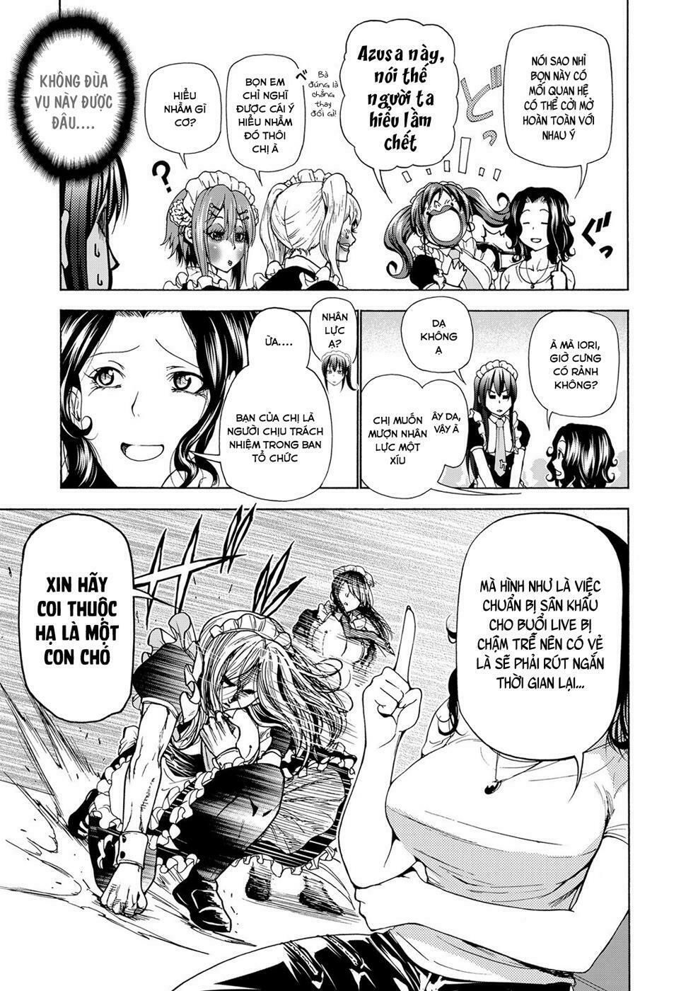 cô gái thích lặn - grand blue chapter 24 20