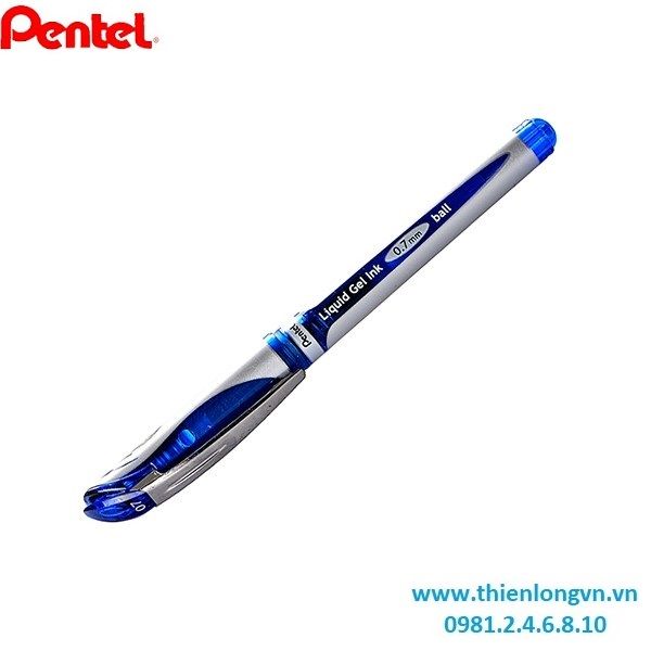 Combo 5 Bút ký nước energel Pentel BL57 mực xanh ngòi 0.7mm