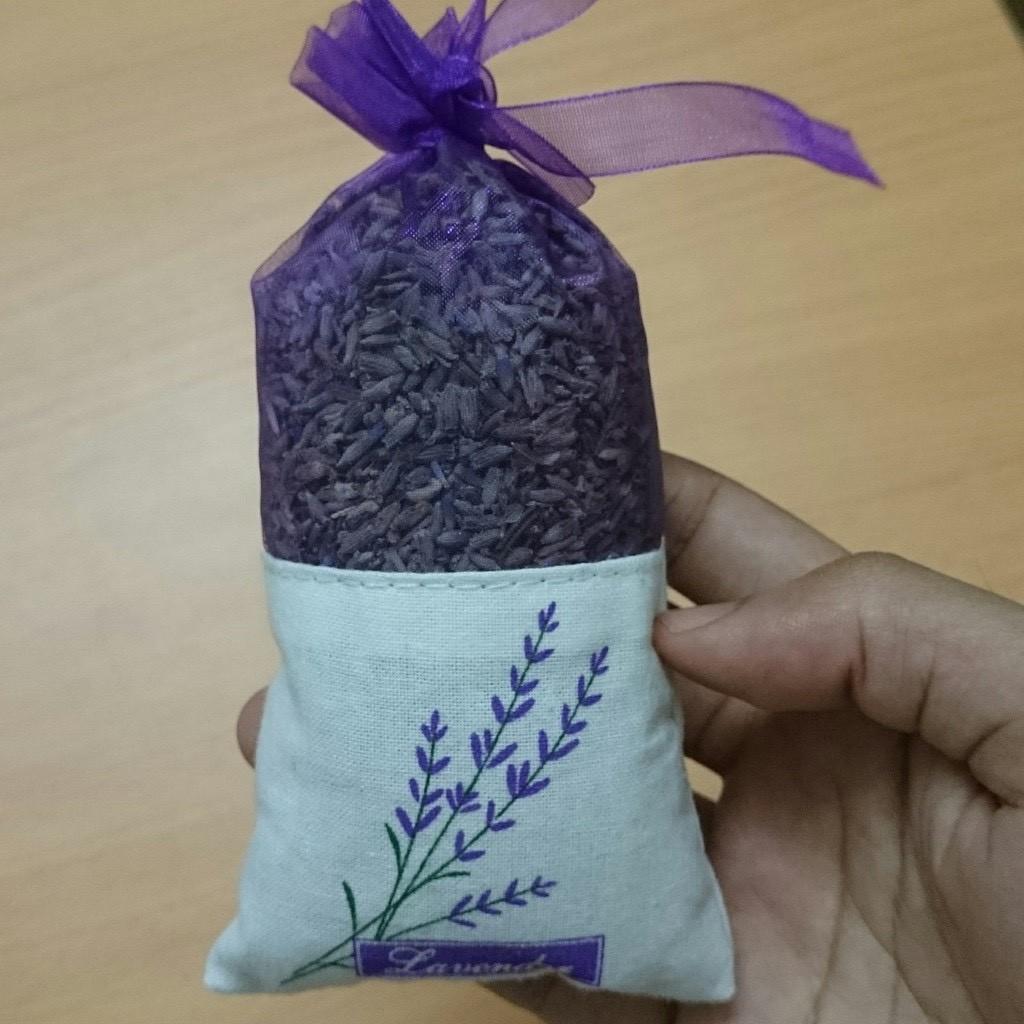 Túi thơm nụ hoa LAVENDER khô khử mùi không khí