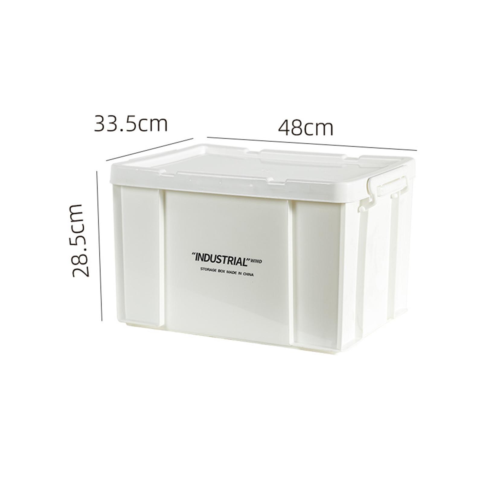 Camping Storage Box Organizer Multipurpose Durable Space Saving with Lid Storage Container Storage Bin for Fishing Home Closet Garage Hiking