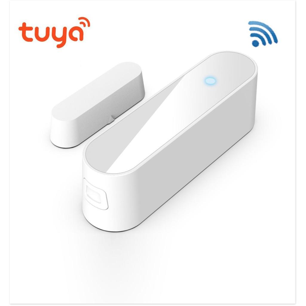 WIFI Door Magnetic Cảm Biến Cửa Điều Khiển Bằng App Giọng Nói Tiếng Việt , Tiếng Anh