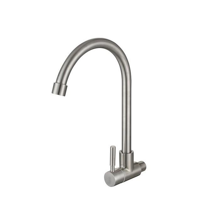 VÒI RỬA CHÉN ÂM TƯỜNG LẠNH - INOX 304