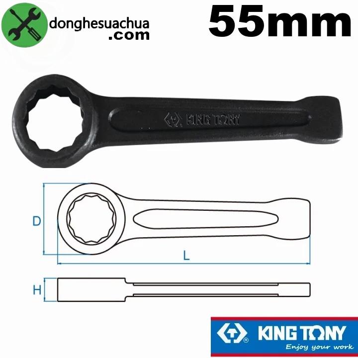 Cờ lê vòng đóng 55mm Kingtony 10B0-55 dài 265mm