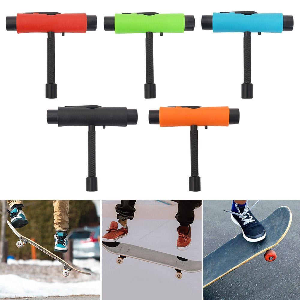 T hình dạng Skateboard Cờ lê Skate Skate Speak Color: orange