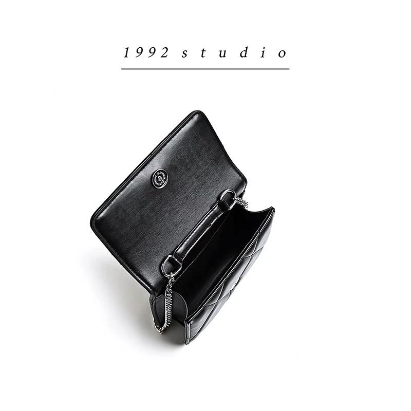 Túi xách nữ 1992 s t u d i o / SEINE BAG/ mini size dây xích phối da