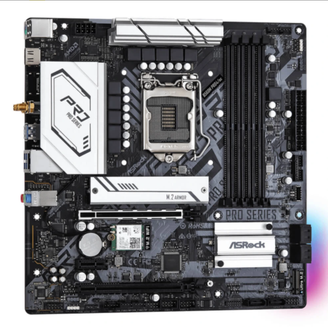 MAINBOARD Asrock B560M PRO4/AC- Socket 1200 _ HÀNG CHÍNH HÃNG