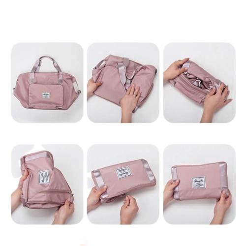 Túi Du Lịch Đa Năng Túi Xách Nữ Cỡ Lớn 2 Tầng Chống Thấm Đựng Hành Lý Cao Cấp Gấp Gọn