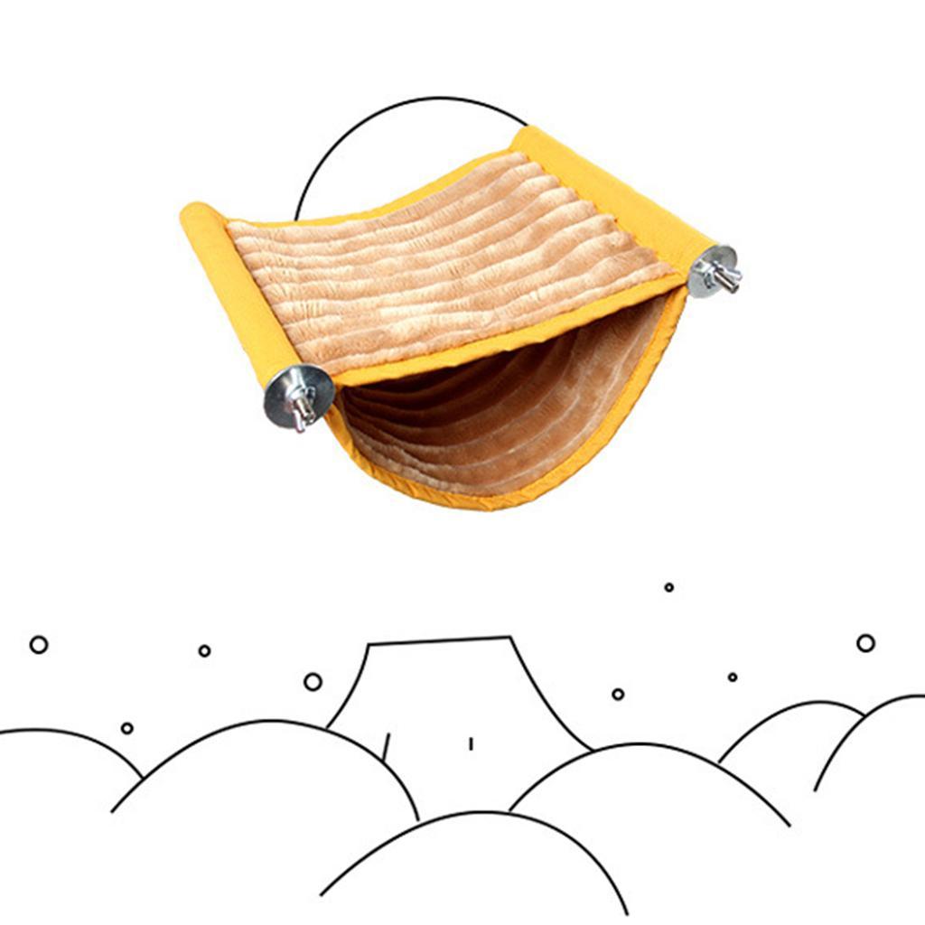 Warm Hamster Hammock Hanging Bed Mouse Ferret Nest Rats Cage Toys