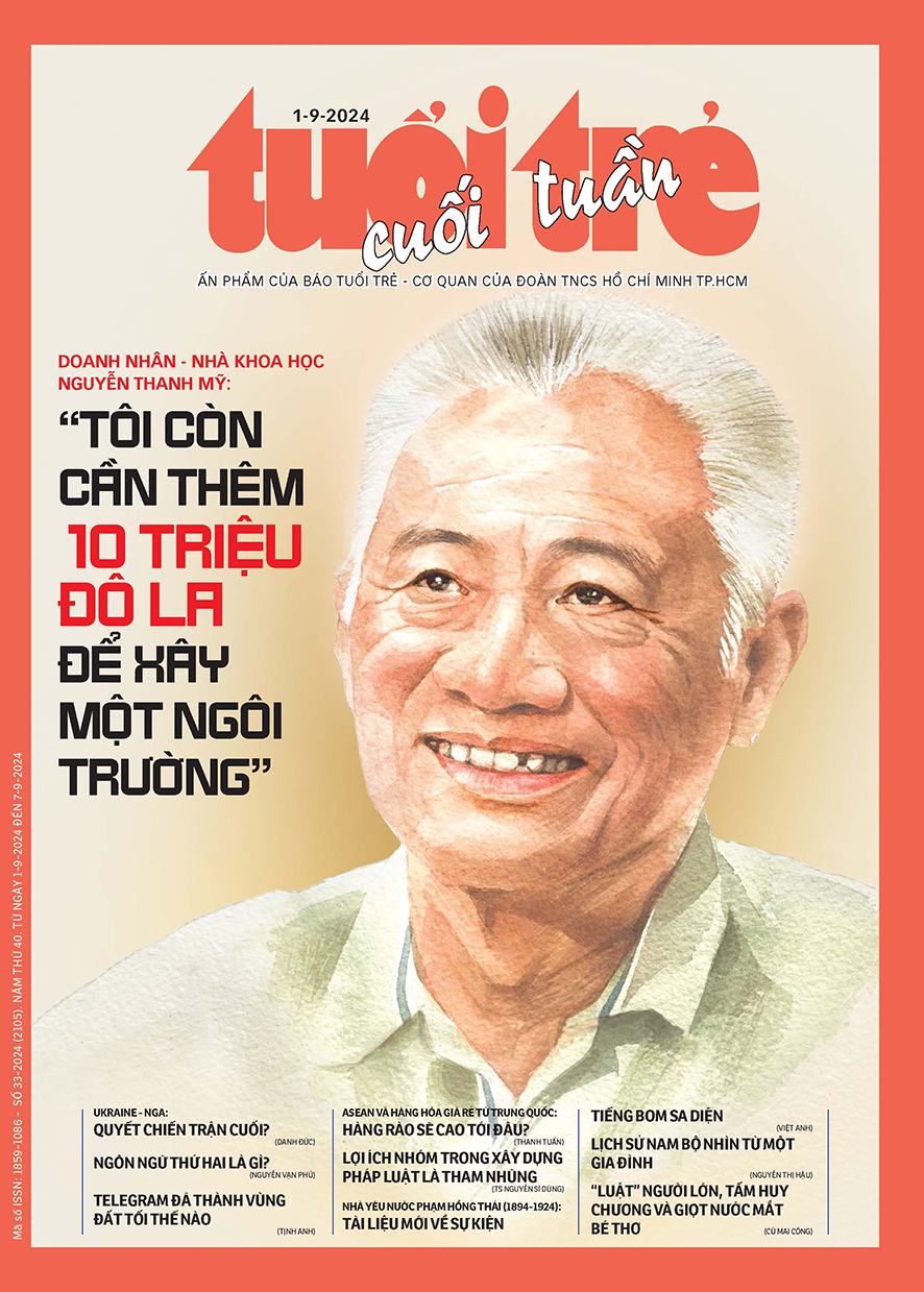 Tuổi Trẻ Cuối tuần số 33 phát hành ngày 1-9-2024