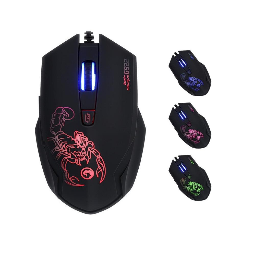 Chuột máy tính chuyên Game MARVO G922 có LED - Hàng chính hãng