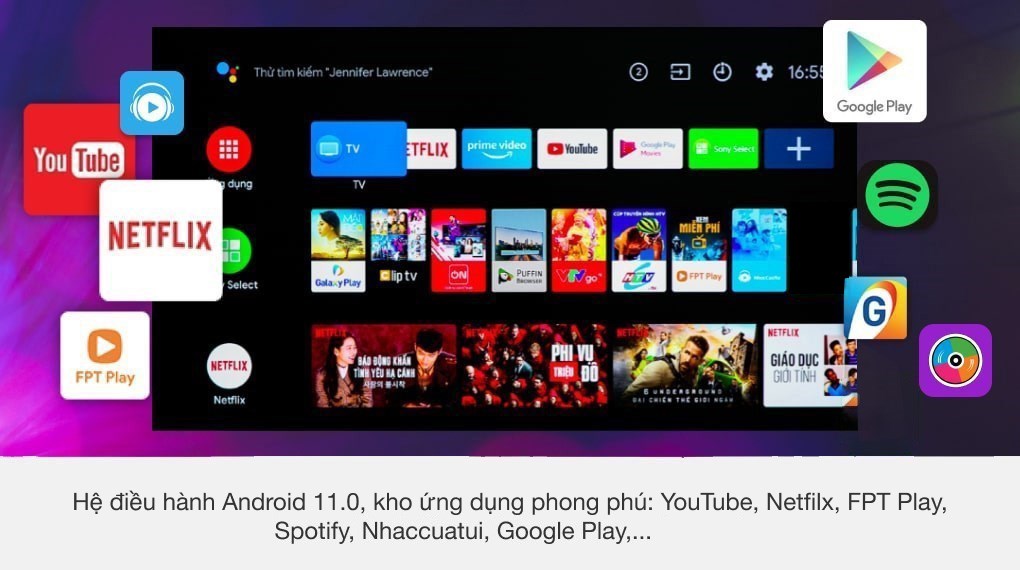 Smart Android Tivi Casper 43 inch 43FG5200 - Hàng Chính Hãng