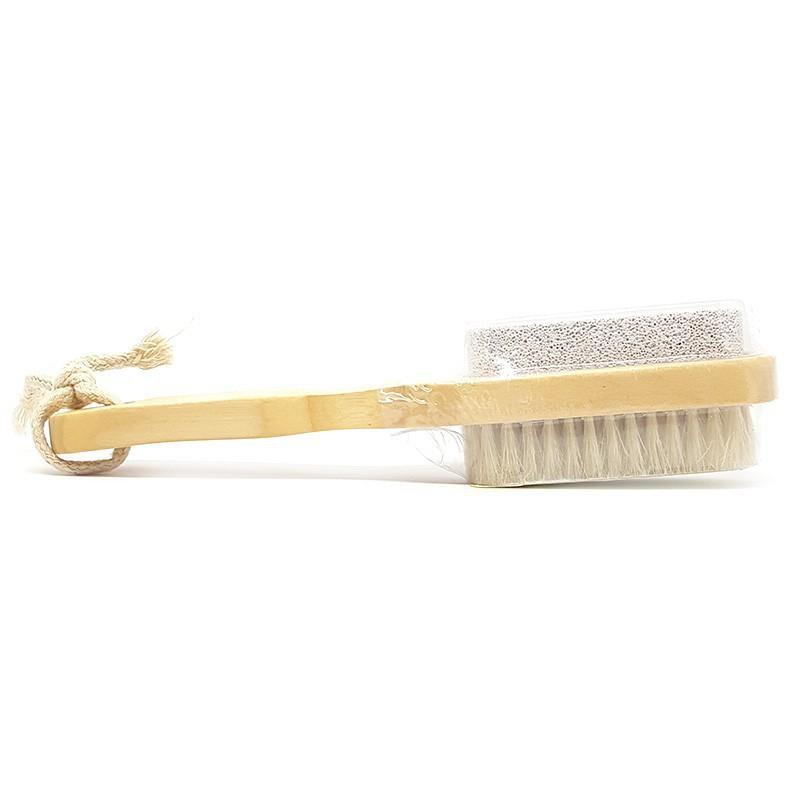 Bàn Chải Chà Chân Body&Mind Foot Brush With Pumice Stone