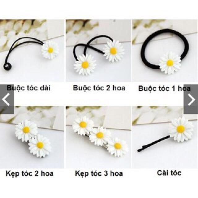 Dây Buộc Tóc Cúc Họa Mi Thời Trang.
