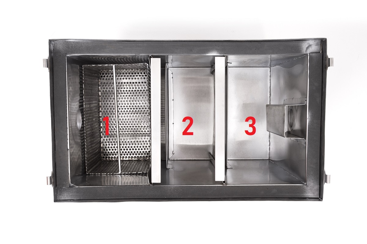 Bể Tách Mỡ Inox 304 Thể Tích 20 Lít Có Xuất Hóa Đơn VAT
