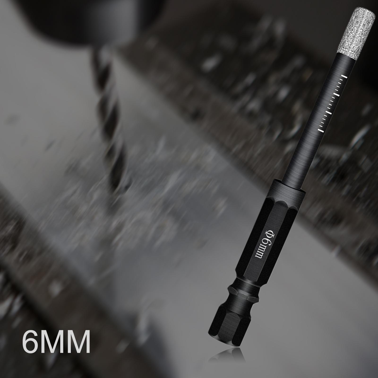 Diamond Dry Drill Bit Set Power Tool Accessories for Stone Porcelain Granite