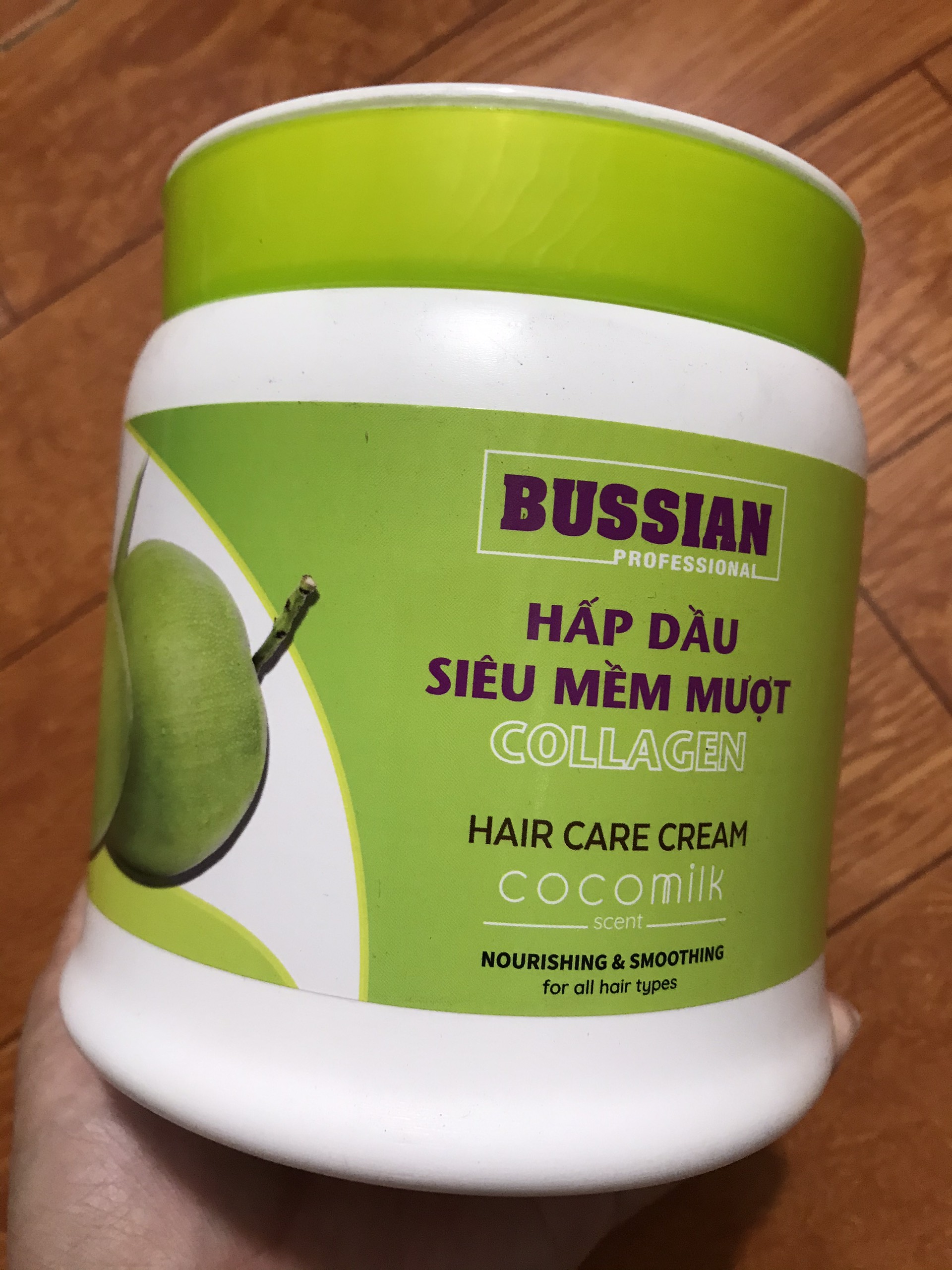 Hấp dầu Dừa Bussian siêu mềm mượt Collagen