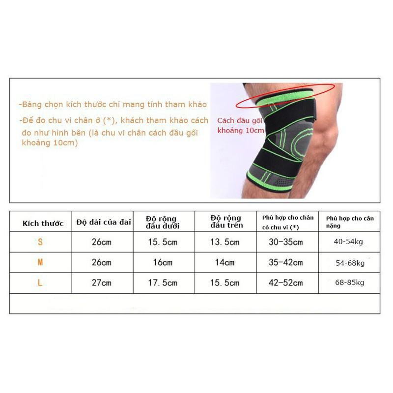 Băng gối thể thao cao cấp chính hãng Aolikes AL 7720 magic